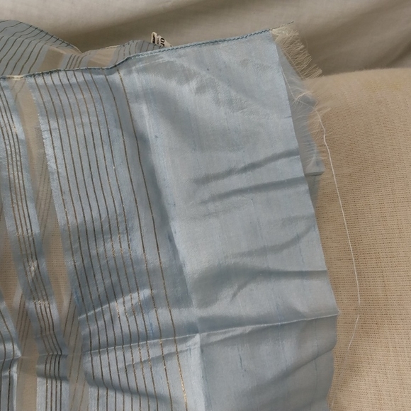 The Crawford of Chicago & Rolling Meadows 100% Silk Scarf. Made in France - Picture 7 of 8